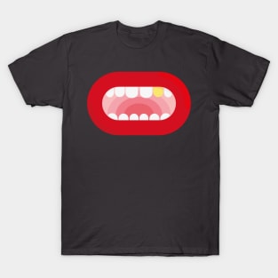 GOLD TOOTH MASK T-Shirt